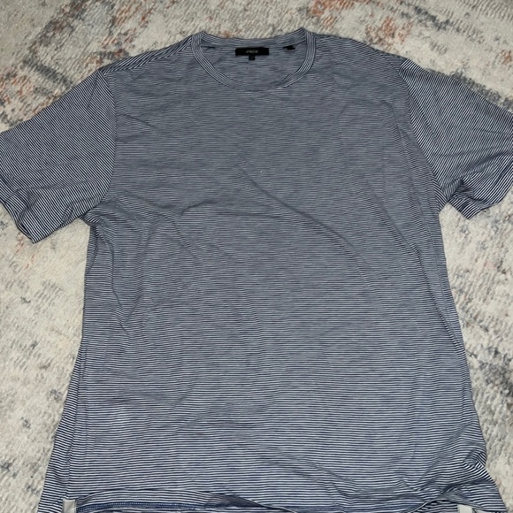 Vince striped Blue t-shirt (large) - Picture 1 of 3